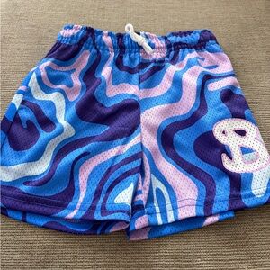 Blue and Pink Kids Shorts